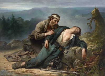Erkennung: Nord und Süd, 1865 von Constant Mayer